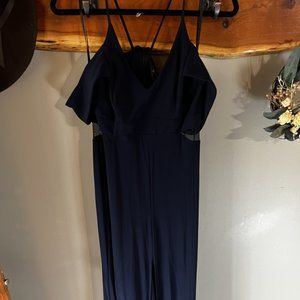 Navy Mother of the Bride Dress